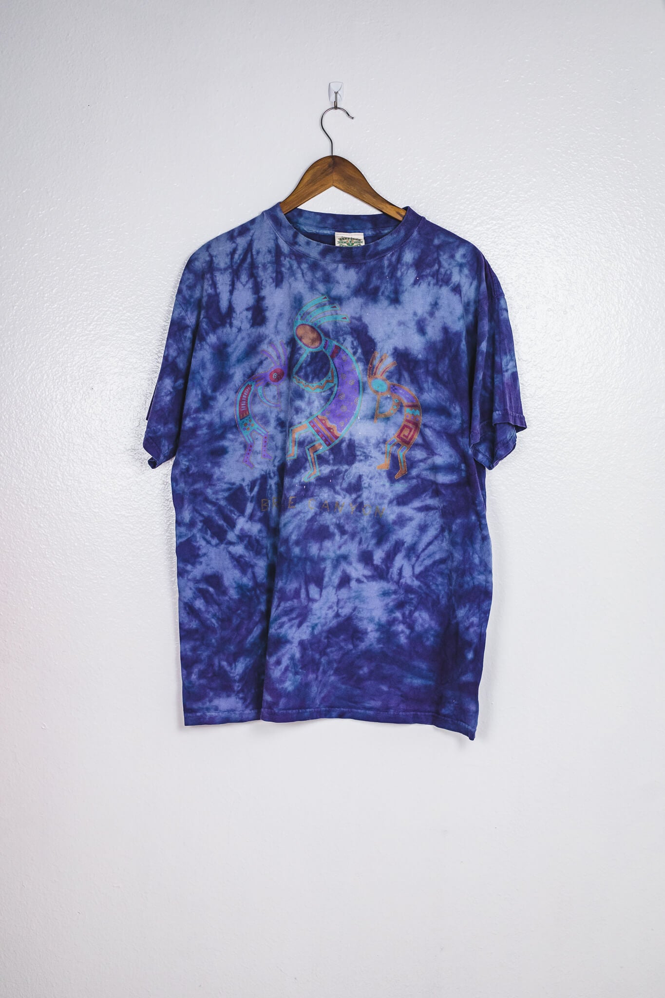 Bleach tie dye online blue shirt