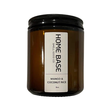 HOME BASE SMELL GOOD CO. 100% SOY CANDLES