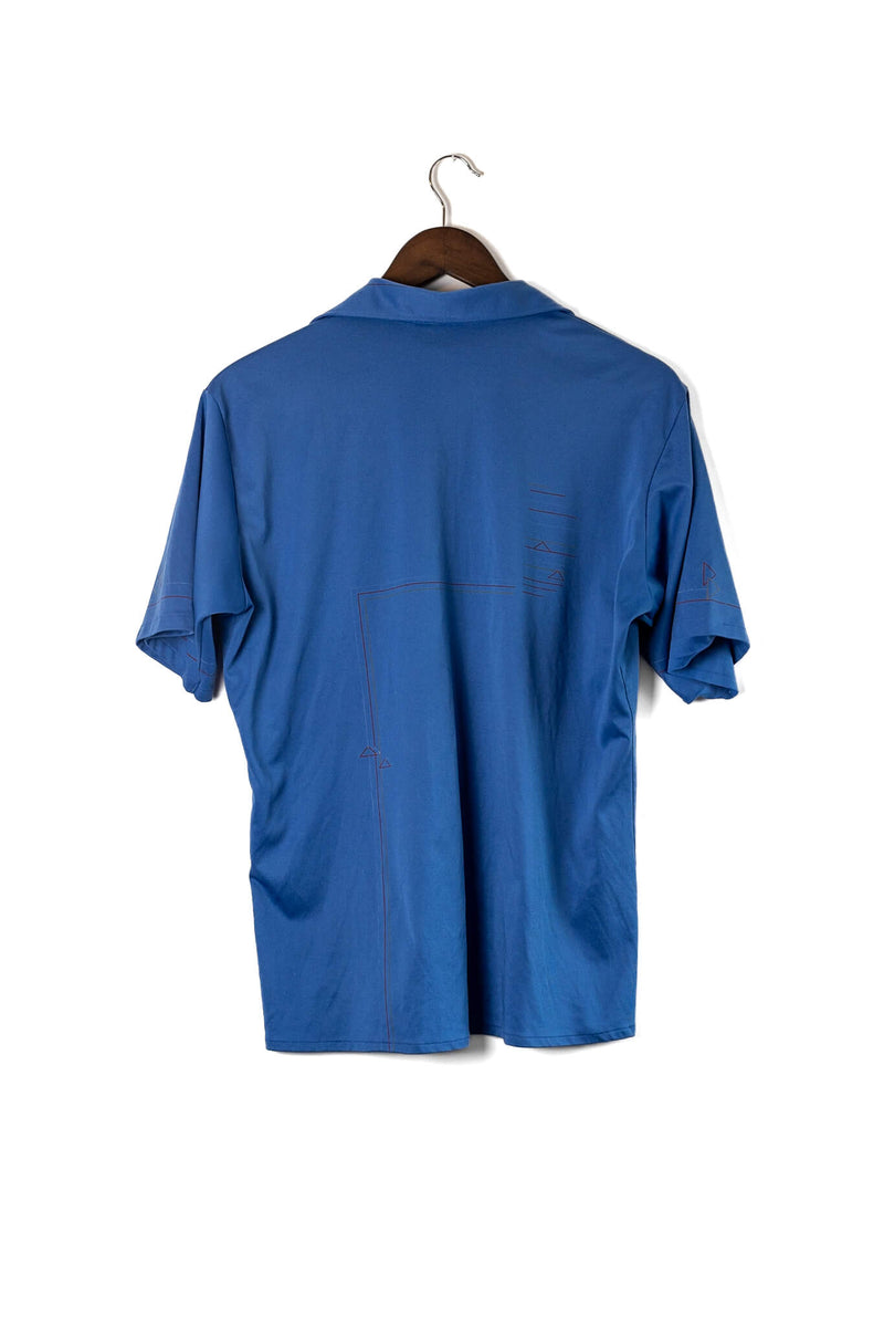 70s Van Heusen Blue Collared Shirt