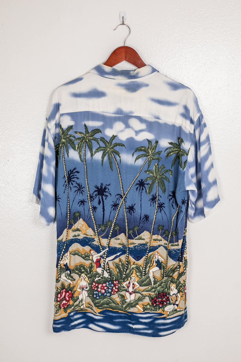 90s-beautiful-women-and-palm-trees-button-down-back