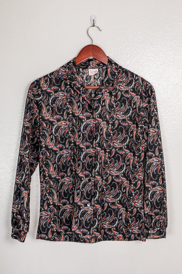 vintage-clothing-80s-black-paisley-blouse