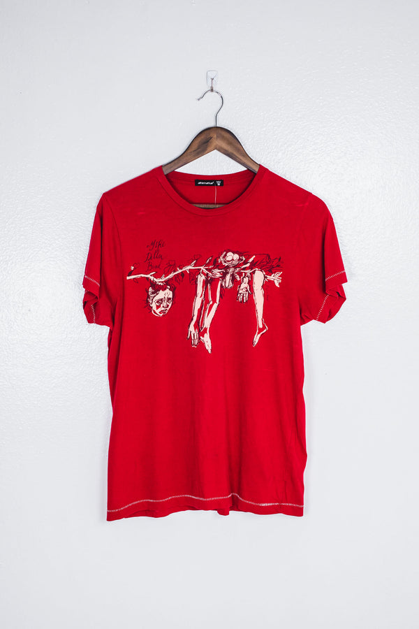 alternative-mike-dillon-band-red-t-shirt-front