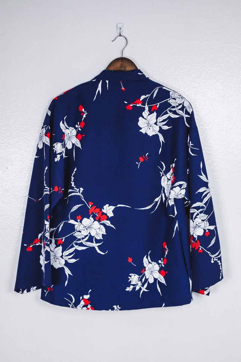 vintage-70s-navy-floral-pattern-open-blazer-back