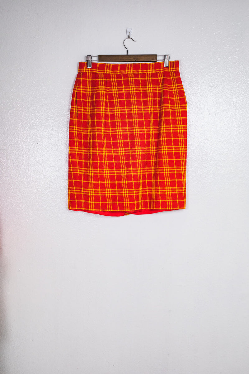 Stand Out Wool Skirt