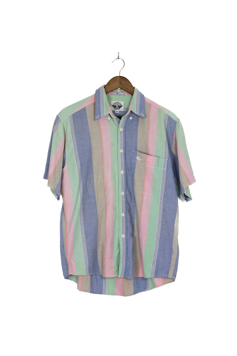 Levi's Dockers Pin Striped Short Sleeve Button Down
