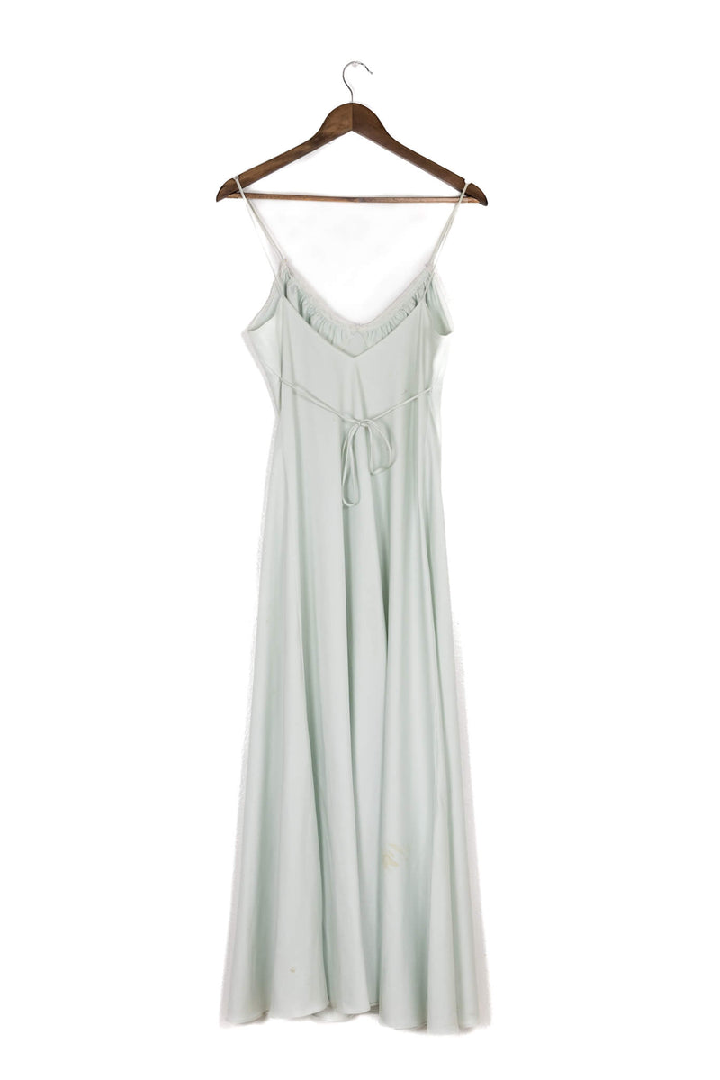 1960s Designer Mint Slip Dress