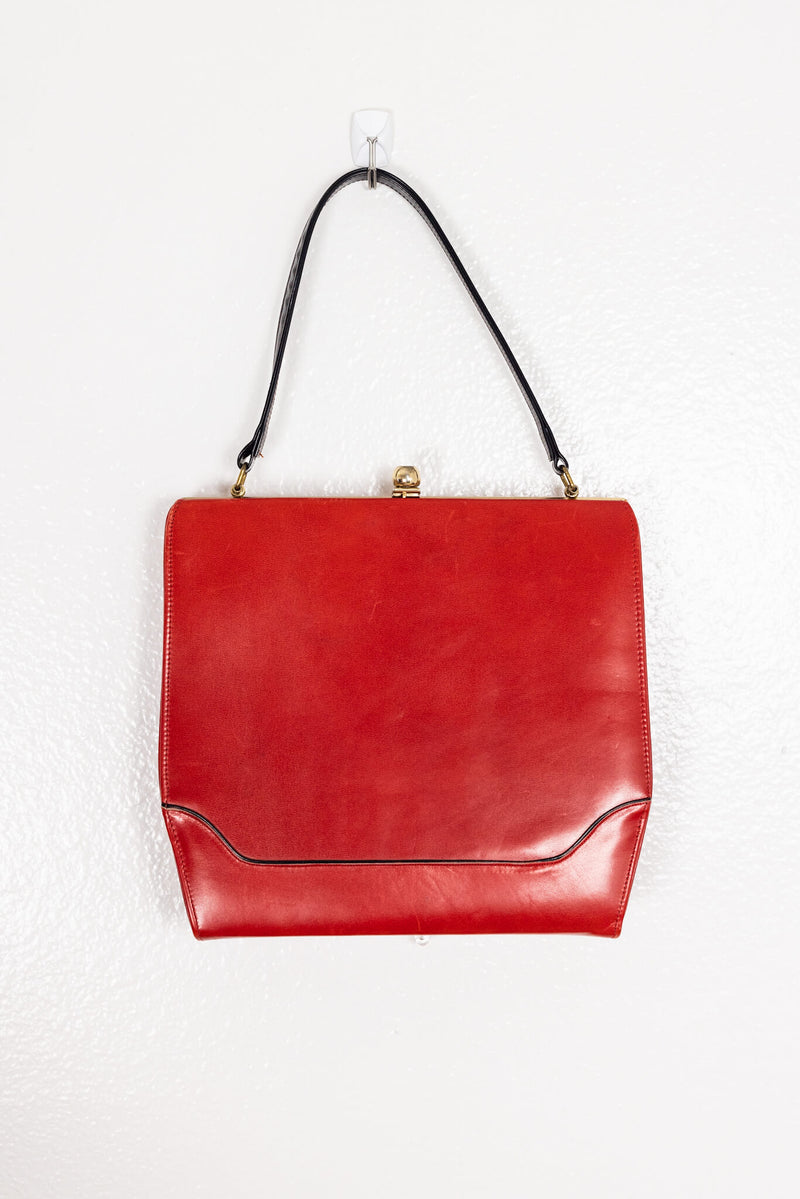 50s/60s Melbourne Red Leather Purse