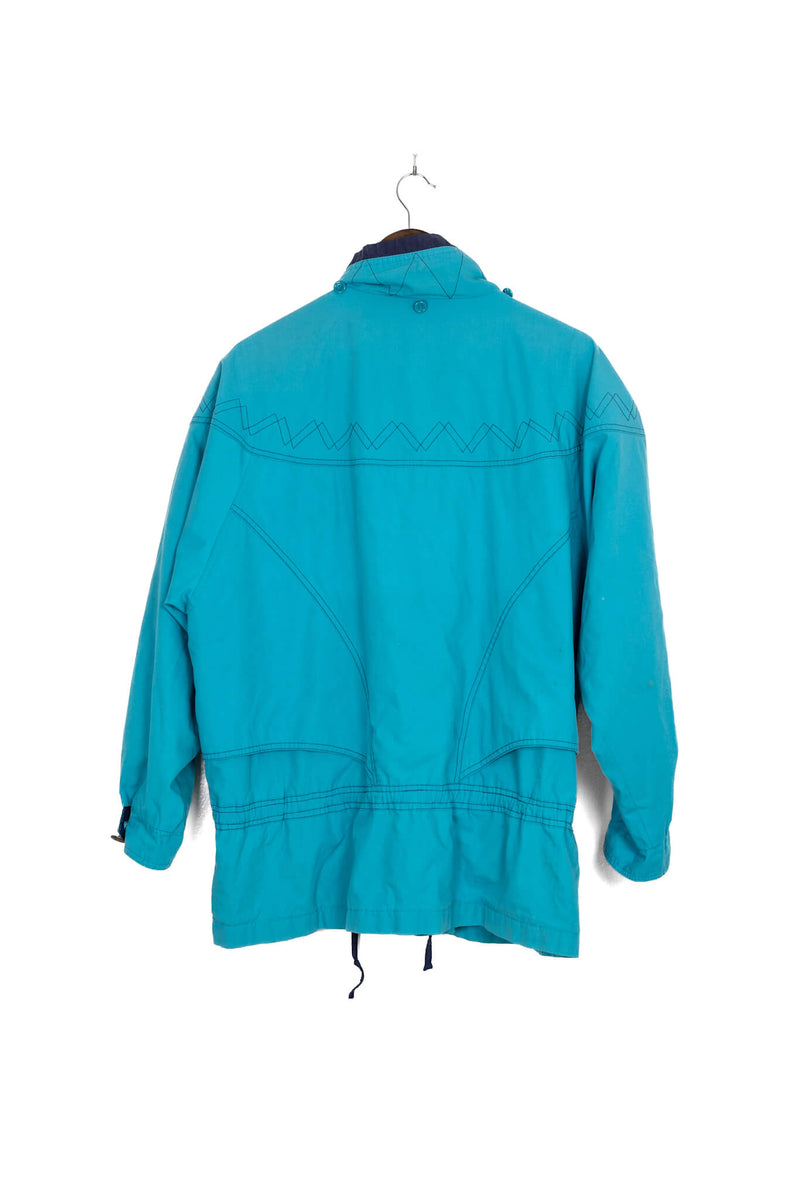 Fresh Summer Fruit Teal Windbreaker