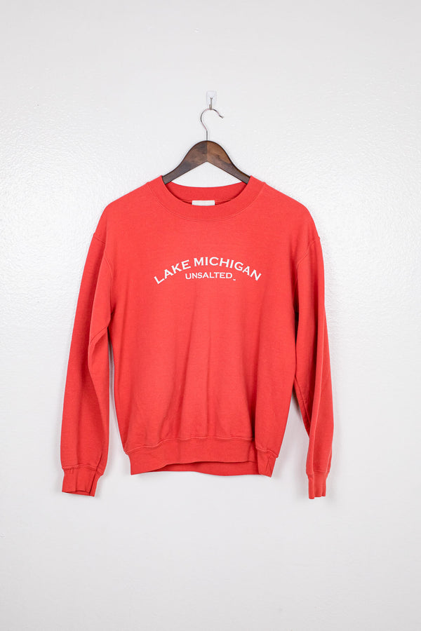 vintage-90s-handprints-red-lake-michigan-pullover-sweatshirt-front