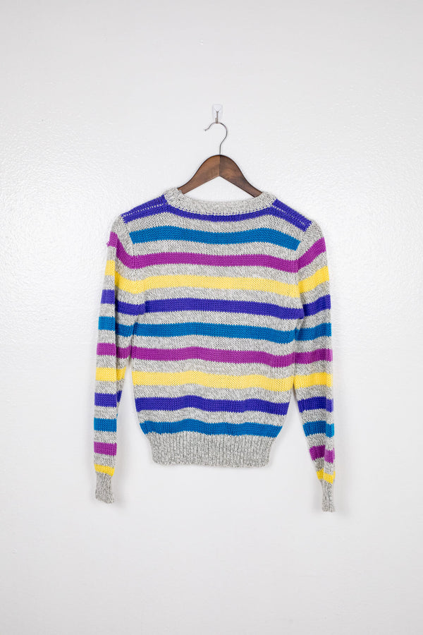 vintage-70s-80s-striped-purple-yellow-blue-gray-sweater-back