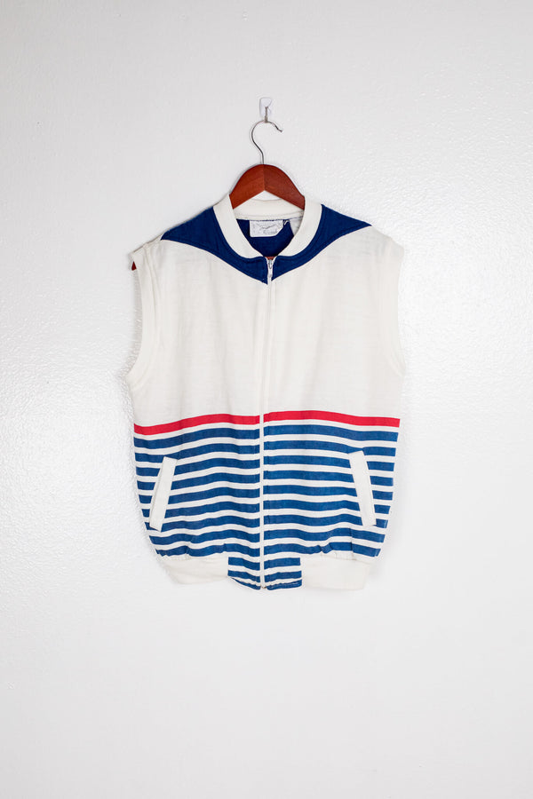 vintage-80s-90s-red-white-and-blue-nautical-sweater-vest-front