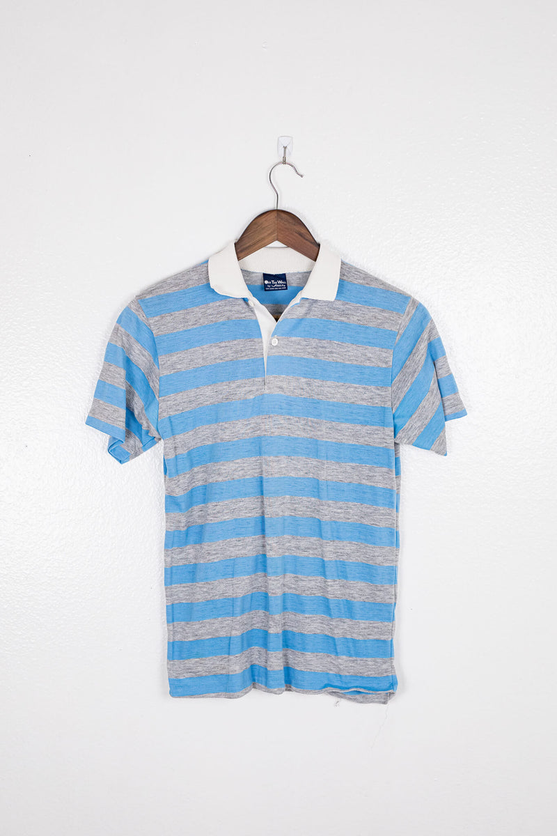 vintage-blue-striped-collared-polo-front